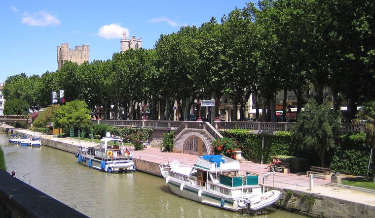 le canal de la robine à Narbonne