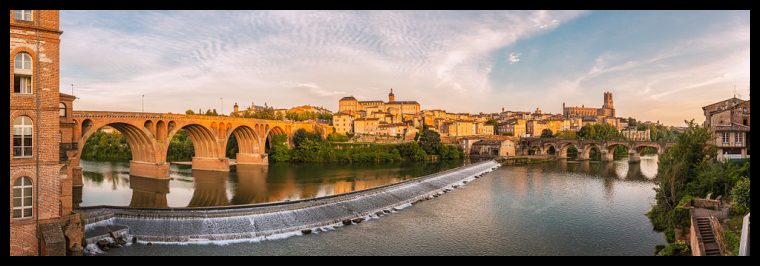 La ville d'Albi (source Wikimedia Commons)