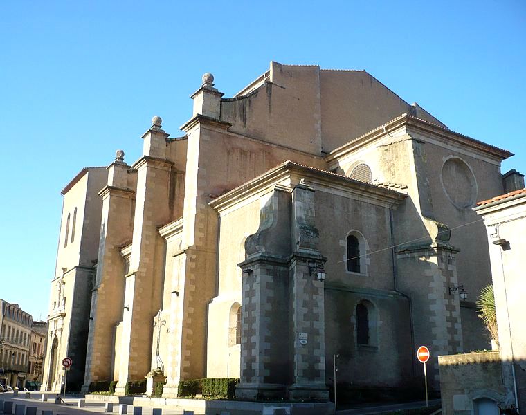 cathédrale st benoit de castres (source wikimédia commons)