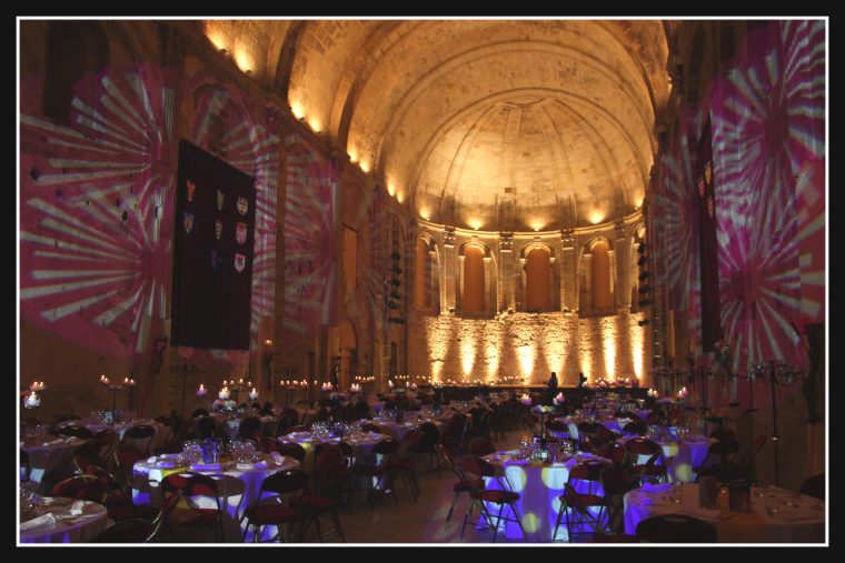 Soirée à l'abbaye de Cassan