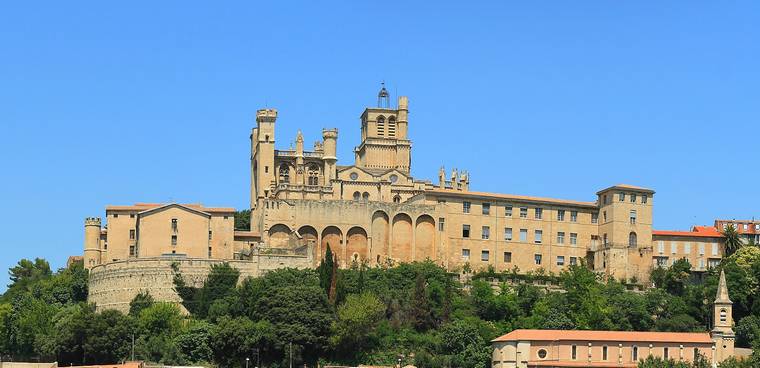 Béziers et la cathédrale Saint Nazaire