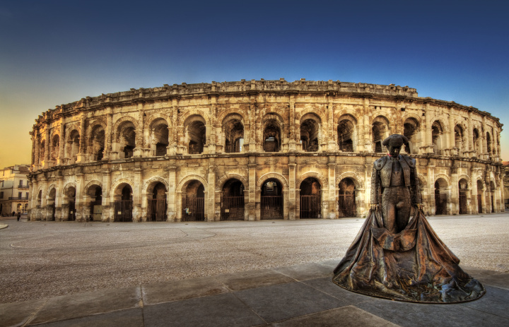 Les arènes de Nîmes