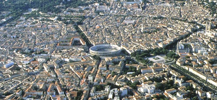centre ville de Nîmes