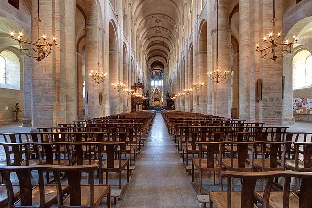 intérieur de l'église