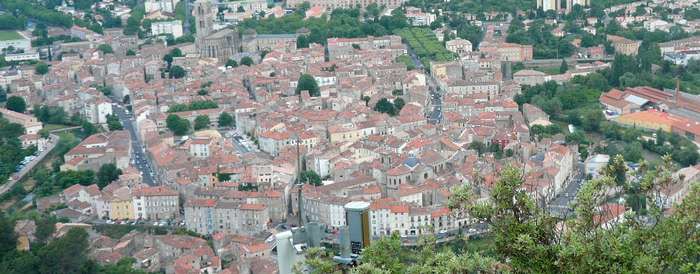 La ville de Lodève