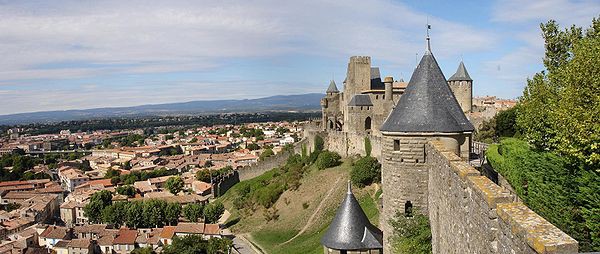 remparts de la cité de carcassonne