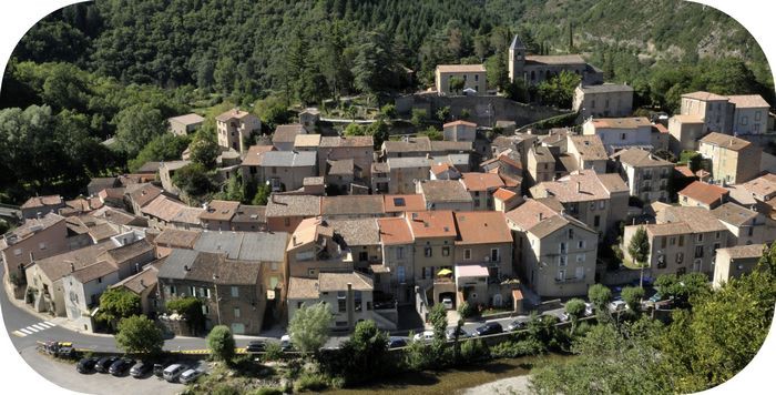 Avène au bord de l'Orb