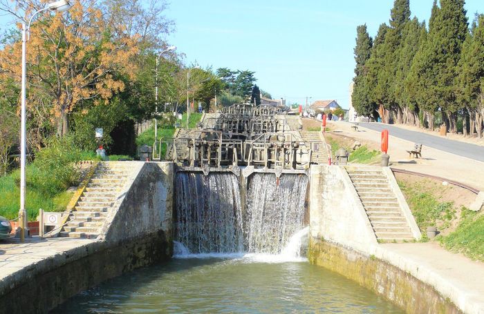 escalier d'eau