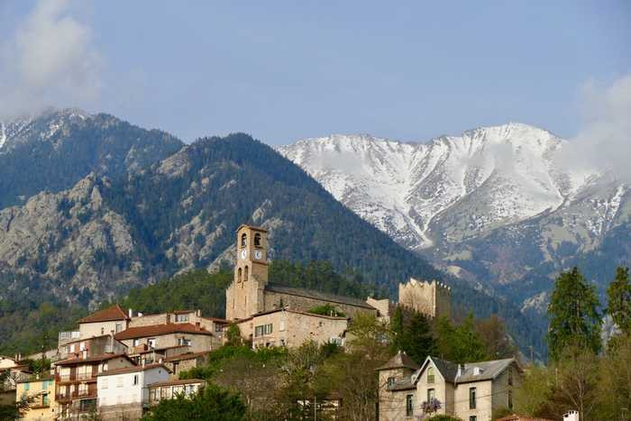 Vue sur le Canigou